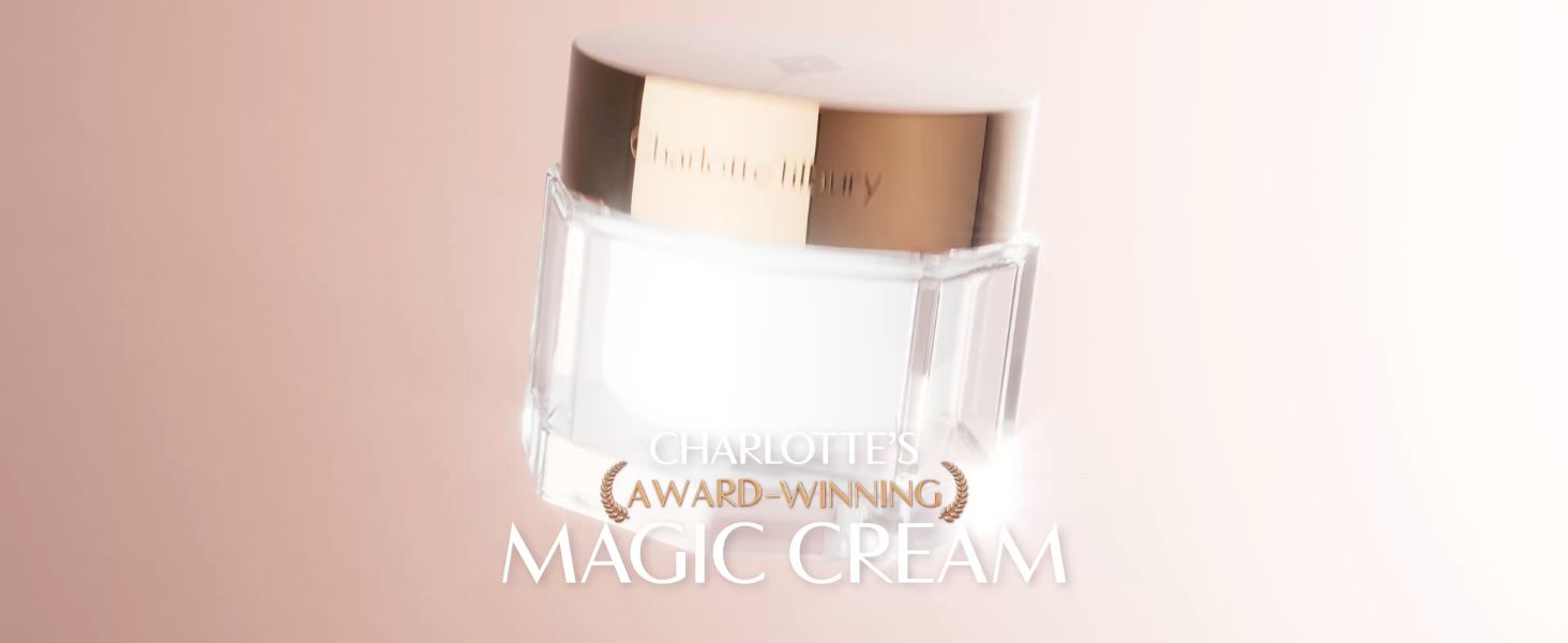 Charlotte Tilbury Charlotte's Magic Cream Forever Set - Firming & Hydrating Face Cream with Vitamins C & E, Peptide Complex & Hyaluronic Acid - Includes Refill Capsule