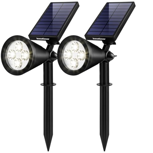 Innogear solar lights outdoor waterproof solar garden light for...