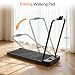 bigzzia Walking Pad with Incline 7%, Foldable Treadmills for Home 1-8KM/H