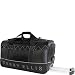 Perry Ellis Men's 24" Lightweight Rolling Bag-A324 Duffel Bag, Black/Grey, One Size