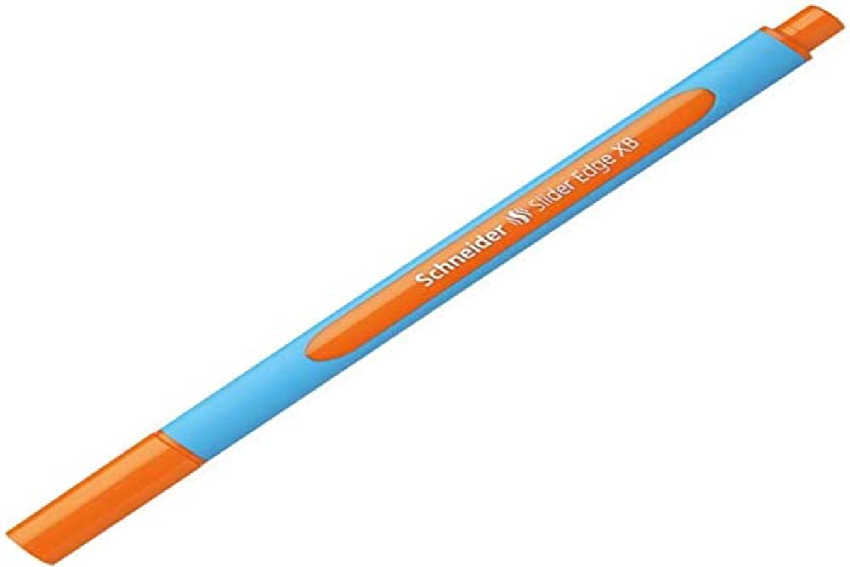 Schneider Slider Edge Xb Ballpoint Pen - Orange / Single - Refillable Ballpoint Pen