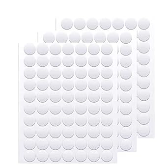 Nano Tape Bubble Kit CKANDAY 360 Pcs Double Sided Adhesive Dots, 20 Mm & 10mm, Clear Sticky Tack Adhesive Poster Tacky Putty Removable Round Putty Double-Sided Round No Traces Adhesive Sticke For