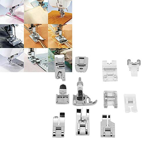 Set de 11 pies para máquina de coser doméstica miniatura 6
