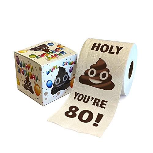 Joyeux 80e anniversaire Prank de papier toilette