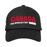 Outerstuff FIFA World Cup 2026 Country Dad Hat Strap Back Baseball Cap,Canada,One Size