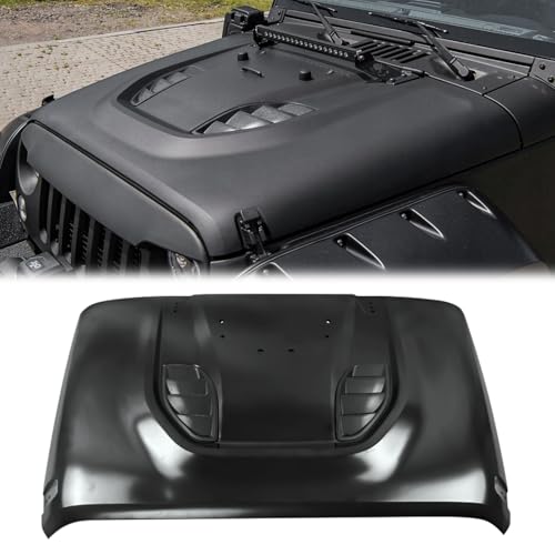 10th Anniversary Hood Replacement Hood Heat Dispersion for Jeep Wrangler JK JKU 2007-2018