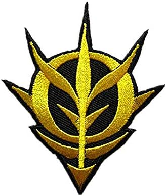 Mobile Suit Gundam -Zeon Military Hook Loop Tactics Morale Embroidered Patch (color1)
