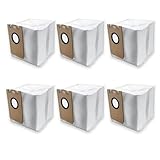 HUIZHEN 6 Pack Dust Bgas for Airzeen Q6 SE, for Laresar L6 Nex, for HONITURE Q6 SE Robot Vacuum, Replacement 6 Vacuum Bags