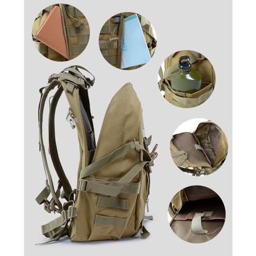 Mochila táctica multifuncional para senderismo y camping miniatura 3