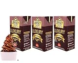 3 X Ice Cream Mix - Soft Serve - 3 Pack Jersey Gold Luxury Chocolate Ice Cream Mix- Superior Creamy Taste - Use At Home or Commercially - 3 X 1L - Nut Free, Gluten Free Deliciousness