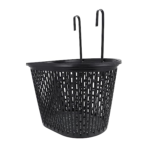 HANABASS 1Set Convenient Bike Basket Cycling Supplies with Easy Installation Hooks Design for Storage Handlebar for Outdoor Use