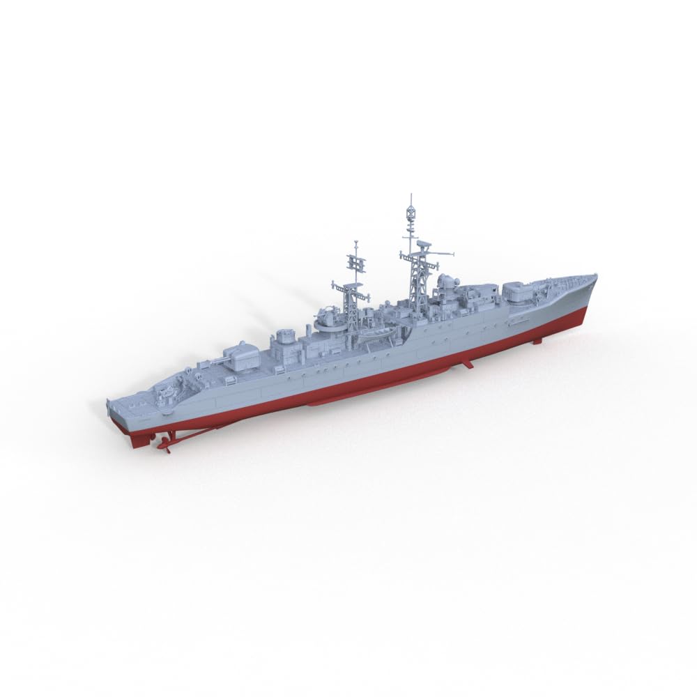 MRY-SFW SSC350631S-A 1/350 zestaw do budowy modelu wojskowego brytyjska fregata klasy Leopard (F14) z pełnym kadłubem i segmentowym kadłubem