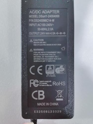 Alimentation 24V 90W pour Reef LED Lighting d'aquarium