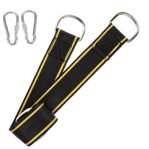 GALPADA Long Hammock Straps Heavy Duty Swing Hooks for Trees Extra Long Swing Ropes Kit Hanging Chair Hammock