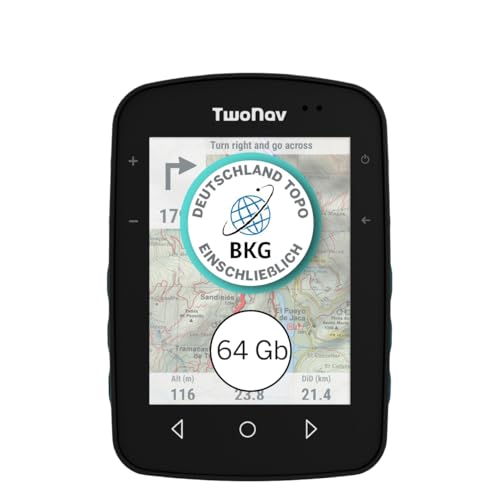 TwoNav Terra (64 GB) + Scheda completa Germania Topo installata,