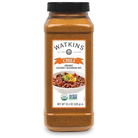 Watkins Organic Gourmet Chili Seasoning Mix, 25oz Cover