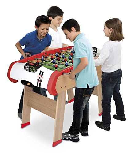 Smoby - Tischkicker Powerplay 4 in 1 - Fußball Tischtennis Hockey + Billard - Aus Holz - Mit Zubehör - Ab 8 Jahre – Bild 5