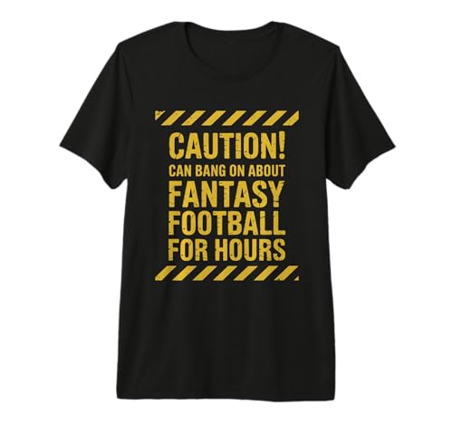 Funny Fantasy Football Soccer T-Shirt Men Women Tri-Blend