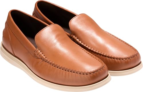 Cole Haan Men's Harwich Venetian Loafer, British Tan/Angora, 11-M US by Cole Haan - Used condition - Image 4