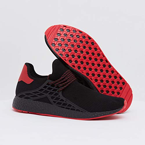 Image of shoexpress Mens Textured Low Ankle Walking Shoes with Lace Up Closure Walking Shoes