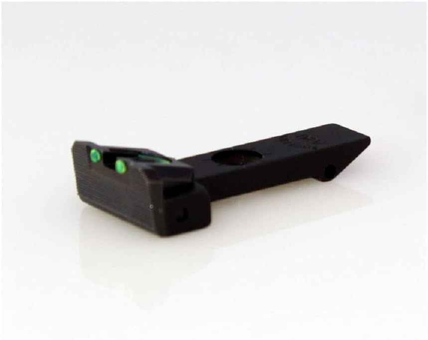 Williams Fiber Optic Green Adjustable Rear & Fixed Front Sight Set (70958), Multicolor, Fits Ruger GP-100 and Other Ruger Revolvers