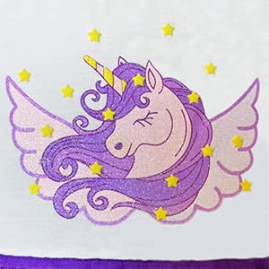 Purple Unicorn Tutu Dress for Girls Casual Short Sleeve Princess Party Wedding Birthday Tulle Girl Dresses for Girl 3-7Y4