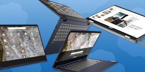 Image of Lenovo C340 15.6 inch FHD Touchscreen 2-in-1 Chromebook Laptop, Intel i3 CPU(Up to 3.4GHz), 4GB RAM, 64GB Storage, USB-C, Wi-Fi, Bluetooth, Chrome OS, Grey, High-End Business /Luxury Gift