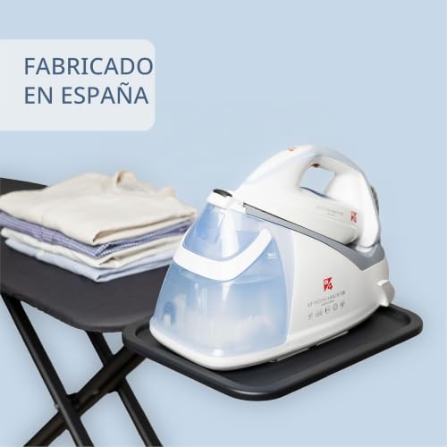 Miniatura 3 de Di4 Centro De Planchado Jet Pressing Healthy 8b, 2600w, Golpe De Vapor 700gr, Vapor Continuo 150gr Min, Elimina 99,99 De Virus Y Bacterias, Tecnología Smartcare, Suela 4d Proslide, Blanco