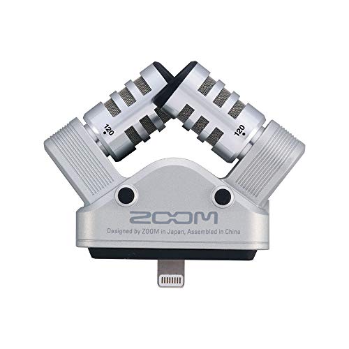 Zoom iQ6 Stereo X/Y Microphone for iPhone/iPad for Recording Audio for Music, Interviews, and More - Thumbnail 4
