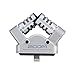 Zoom iQ6 Stereo X/Y Microphone for iPhone/iPad forRecording Audio for Music, Interviews, and More