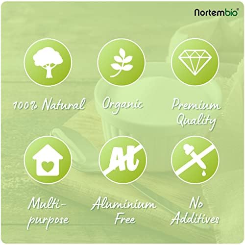 Nortembio Bicarbonate of Soda 3 Kg. Organic Input of Natural Origin. Aluminium Free Sodium Bicarbonate. E-Book with Cleaning Uses Included.