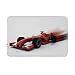 AoLismini Tapis de Porte antidérapant pour Voitures, Illustration de Voiture de Course de Formule 1 générique avec Tapis de Sol à Impression Automatique Turbo Motion pour Salle de Bain
