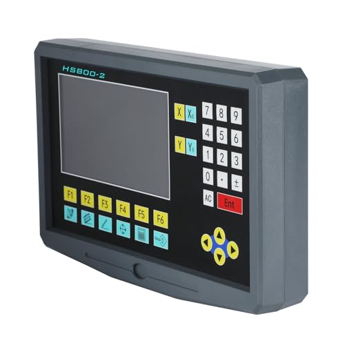 HS800-2 Multilingual 2 Axis Lathe Milling Big LCD DRO miniatura 1