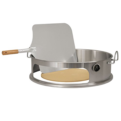BBQ-TORO Elemento Pizza Acciaio Inox per Grill