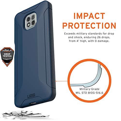 Urban Armor Gear Uag Designed For Moto G Power (2021) Case (Compatible With North American Model Only) Scout Rugged Sleek Shockproof Lightweight Military Drop Tested Protective Cover, Mallard #TOP2