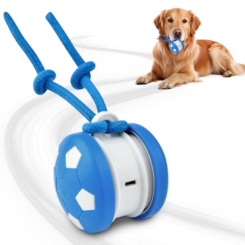 Pipihome Interaktives Hundespielzeug, Interaktiver Spielball für Hunde, Hundespielzeug Intelligenz Hundeball mit Schwanz, Hunde Ball Dog Toys für Hunde Kleine, Mittlere, Große