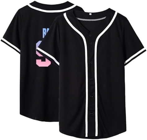 Dolpind K-pop Gömlek Love Yourself Jersey Jimin Suga V Jungkook