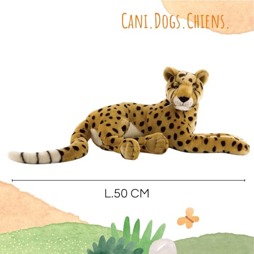 Plush & Company 05845 "Glicky" Ghepardo Cross - L. 50 Cm. - 2