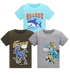 White-grey Dinosar/Blue Shark