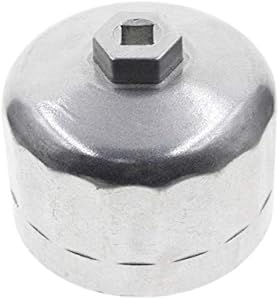 AUTOKAY 86mm with 16 Flutes Oil Filter Wrench Fit for BMW Volvo