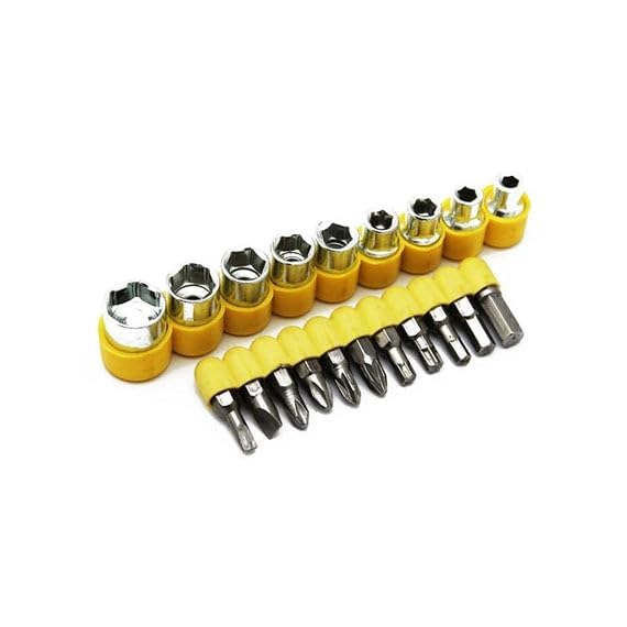 Image of Oblivion Screw Driver Kit - Screwdriver Set with Ratchet Pawl, Batch Head & Socket Spanner - Multipurpose Hand Tools Kit for Home, Garage, Electronics & DIY Repair (Durable Steel) (24 Pcs in 1)