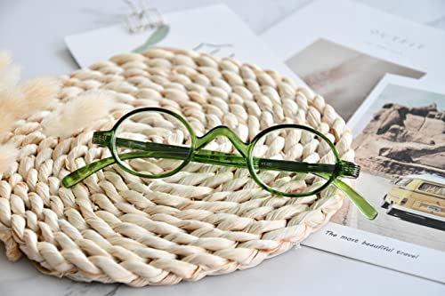 Image of Eyekepper Reading Glasses for Women Men, Blue Light Readers Round | Womens Circle Computer Cheaters, Mens Ladies UV /Bluelight Blocking Reader Eyeglasses,All-Day Comfort Spring Hinges for Screen