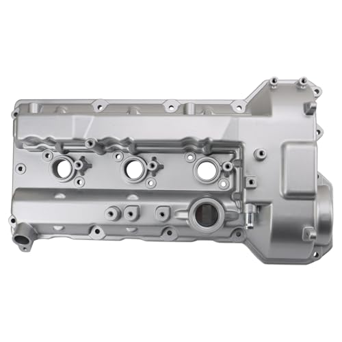 Image of TRQ Left Valve Cover Drivers Side Compatible with 2006-2011 Hyundai Azera 2007-2008 Entourage 2007-2009 Santa Fe 2006-2010 Sonata 2007-2012 Veracruz Kia Amanti 2009 Borrego Sedona Sorento