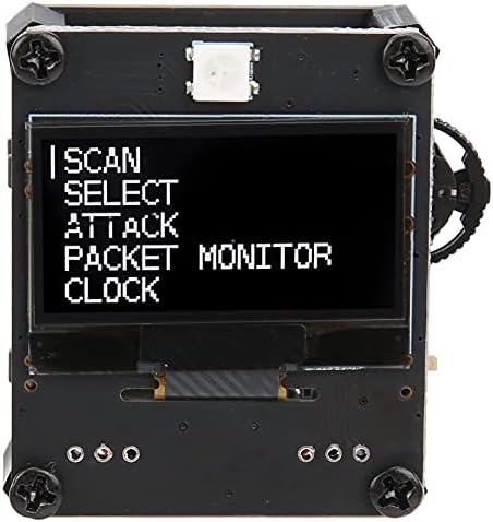 AYNEFY Programmable Development Module ESP8266 PCB WIFI Watch Board with Strap DC 3.7V 500mAh Battery Wearable Smartwatch Development Board Wristband and 3D Printing Case