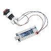 SJJX Zero Delay USB Encoder LED Joystick Kit Arcade DIY Controller For PC Retropie Raspberry Pi MAME