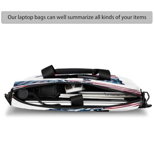 Bolso para laptop 15.6-16 pulg con arte USA miniatura 4