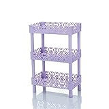 Photo Gallery dh-link mensola angolare a 3 ripiani, organizer in plastica per doccia (quadrato viola) Photo Gallery dh-link mensola angolare a 3 ripiani, organizer in plastica per doccia (quadrato viola)