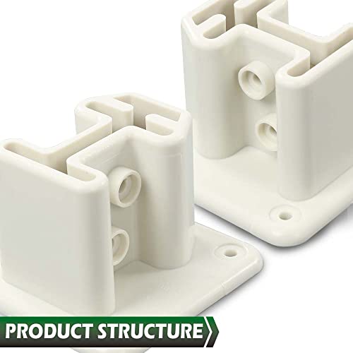 Escalera para piscina de resina blanca 2 piezas miniatura 4