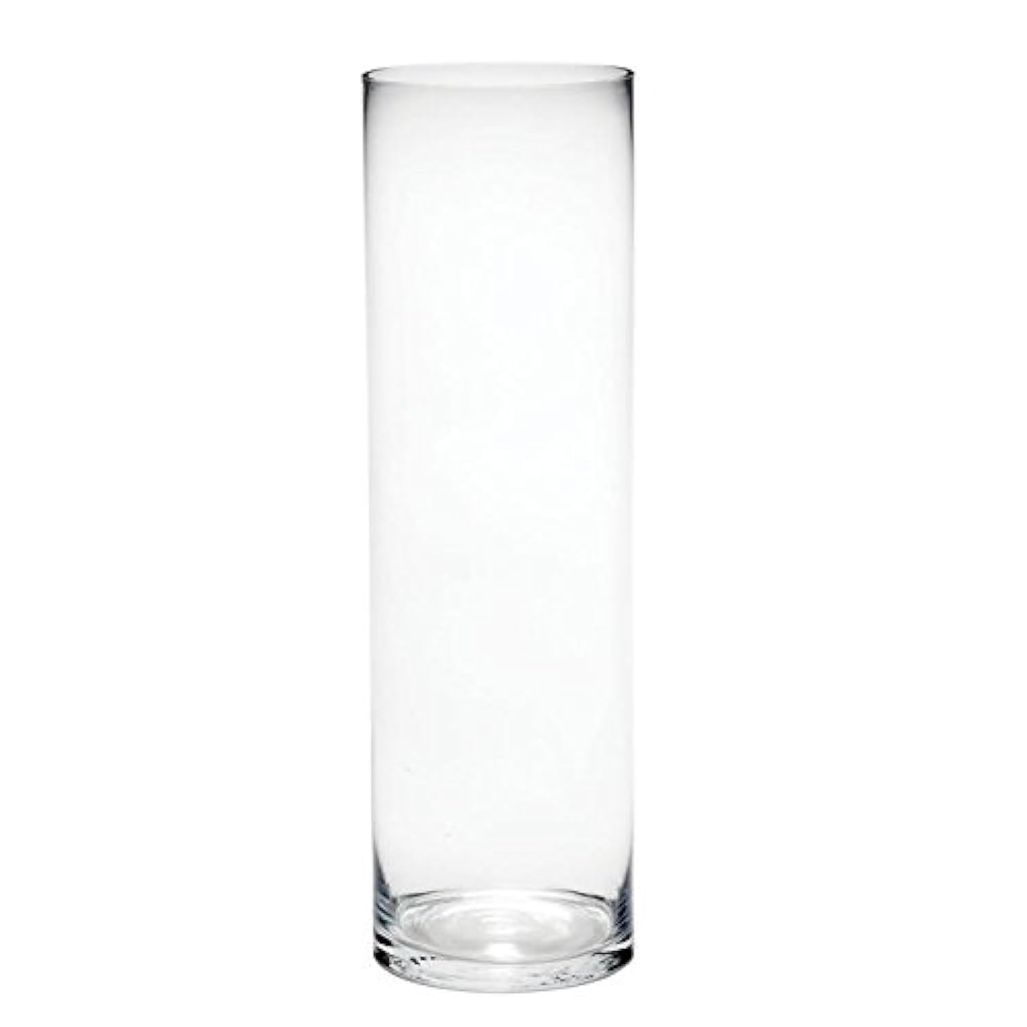 Floralcraft 50cm x 15cm Classic Cylinder Vases, Handmade Good Value Wholesale Flower Vases