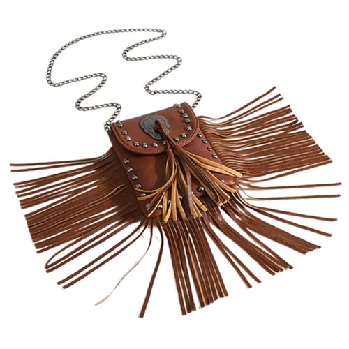 Sac bandoulière à franges Healvian pour ranger vos essentiels facilement